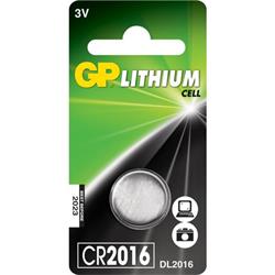 GP knappcell lithium CR2016, 1-pack